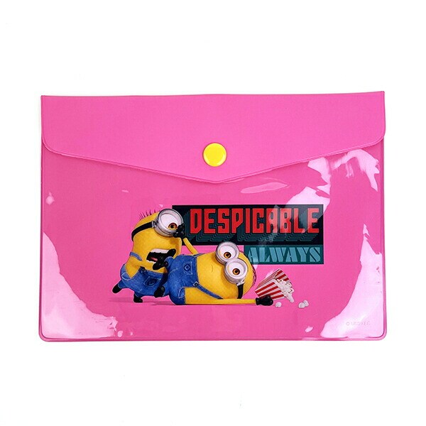 ミニオンズ 怪盗グルー4 エンベロープケース(ポップコーン) 小物入れ 文具 日本製