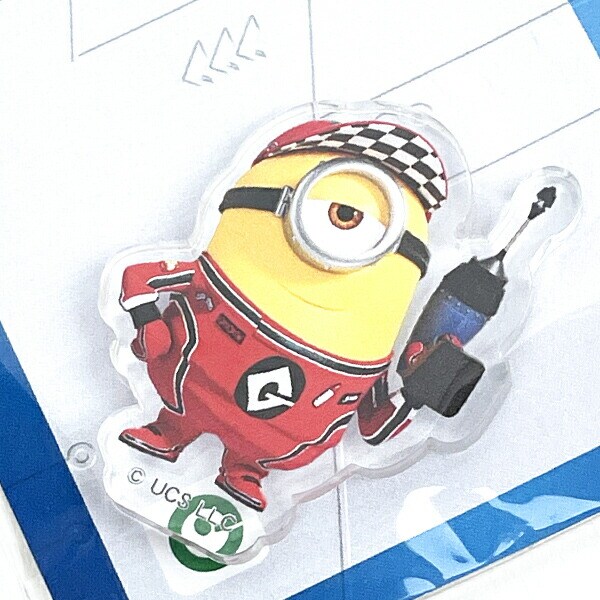 ミニオンズ 怪盗グルー4 スチュアート アクリルステッカー 日本製