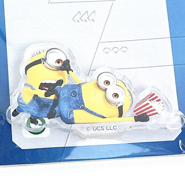 ミニオンズ 怪盗グルー4 ポップコーン アクリルステッカー 日本製