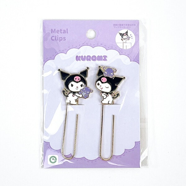 サンリオ メタルクリップセット クロミ 文具 学校 オフィス