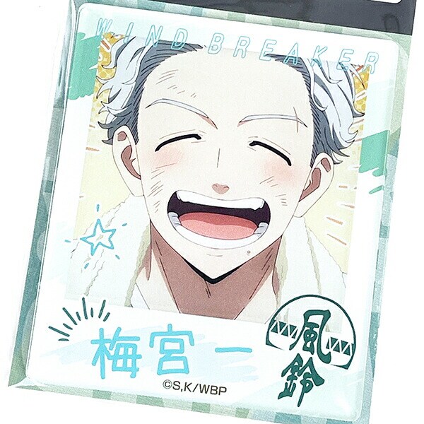 WIND BREAKER（ウインドブレーカー） 梅宮一 インスタントフォトマグネット
