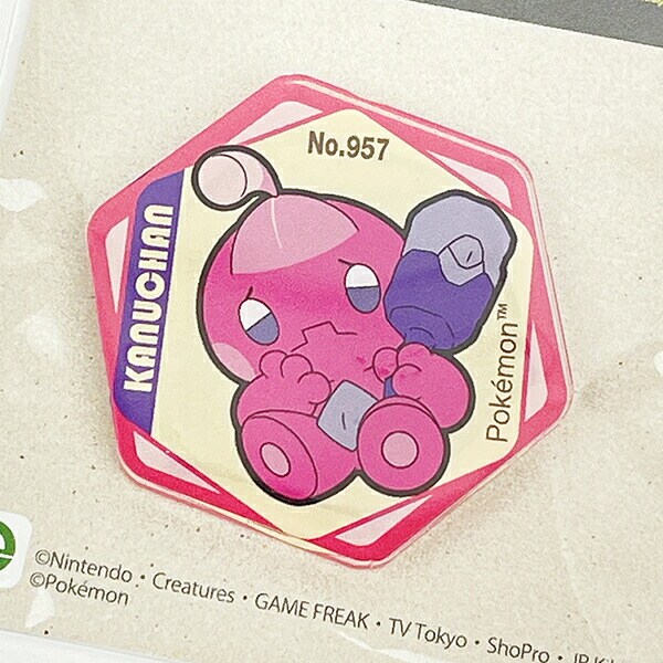 ポケットモンスター カヌチャン ハニカムアクリルマグネットvol.5  日本製 ポケモン