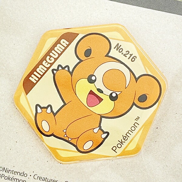 ポケットモンスター ヒメグマ ハニカムアクリルマグネットvol.5 日本製 ポケモン