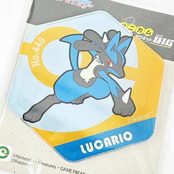 ポケットモンスター ルカリオ ハニカムアクリルマグネットBIG vol.2 日本製 ポケモン