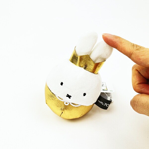ミッフィー miffy 70th ぬいコロン ゴールド ぬいぐるみ キッズ