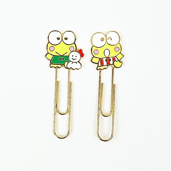 サンリオ けろけろけろっぴ メタルクリップセット 文具 Sanrio