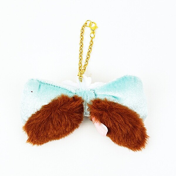 サンリオ ポチャッコ ふわみみリボンバッグチャーム (グリーン) キーホルダー Sanrio