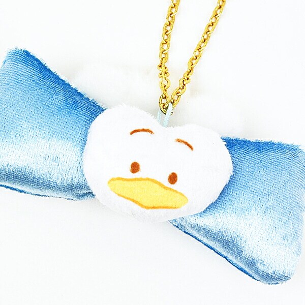 サンリオ あひるのペックル ふわみみリボンバッグチャーム (ブルー) キーホルダー Sanrio