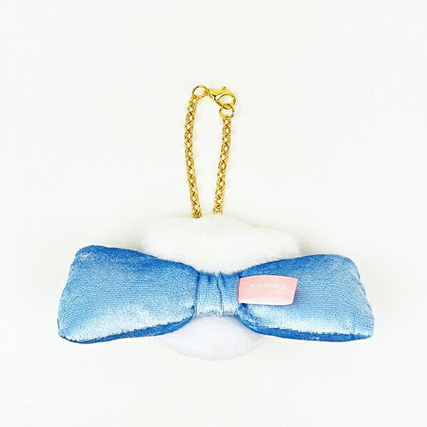 サンリオ あひるのペックル ふわみみリボンバッグチャーム (ブルー) キーホルダー Sanrio