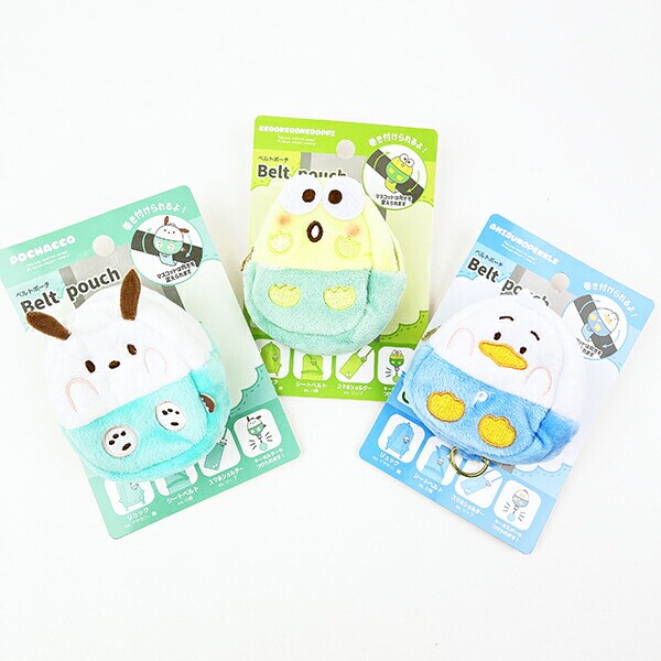 サンリオ あひるのペックル ベルトポーチ (ブルー) Sanrio