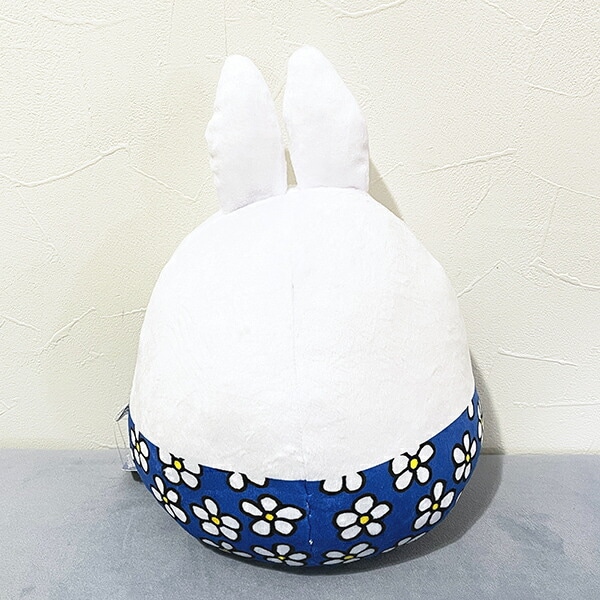 ミッフィー miffy ぬいコロンBIG ブルーフラワー ぬいぐるみ