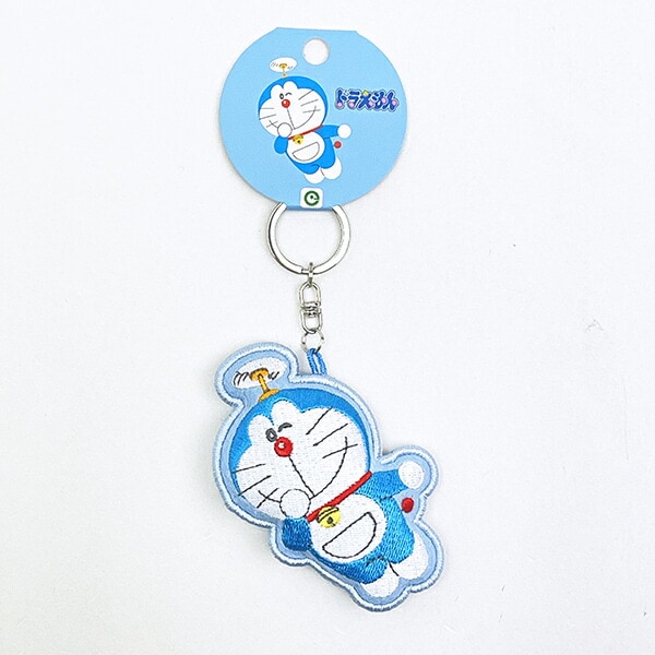 ドラえもん タケコプター 刺繍マスコットキーチェーン