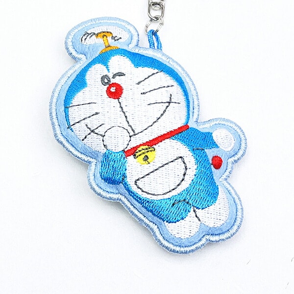ドラえもん タケコプター 刺繍マスコットキーチェーン