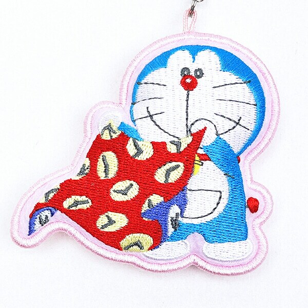 ドラえもん タイムふろしき 刺繍マスコットキーチェーン