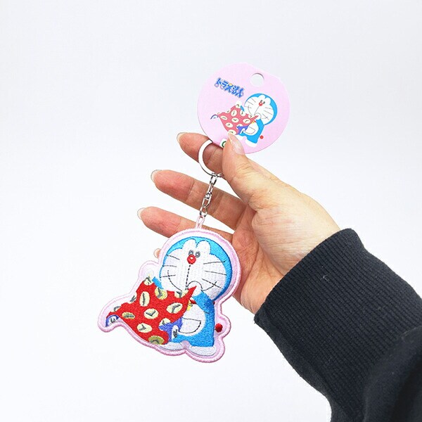 ドラえもん タイムふろしき 刺繍マスコットキーチェーン