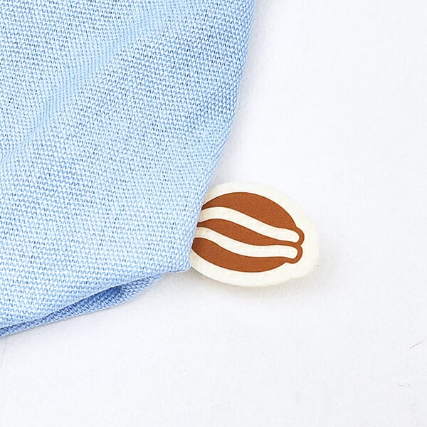 ドラえもん サガラ刺繍巾着 (ブルー)