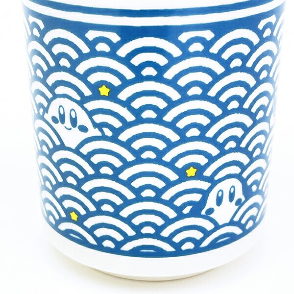 星のカービィ カービィたちと青海波 湯呑み コップ ふわふ和コレクション