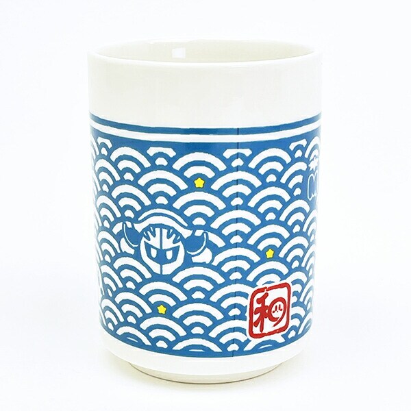 星のカービィ カービィたちと青海波 湯呑み コップ ふわふ和コレクション