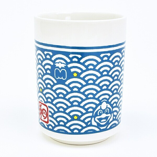 星のカービィ カービィたちと青海波 湯呑み コップ ふわふ和コレクション