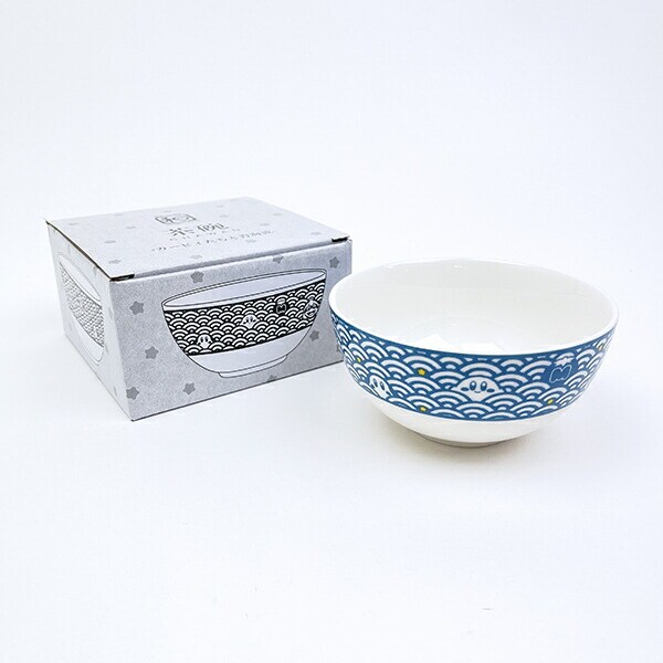 星のカービィ カービィたちと青海波 茶碗  ふわふ和コレクションシリーズ 食器