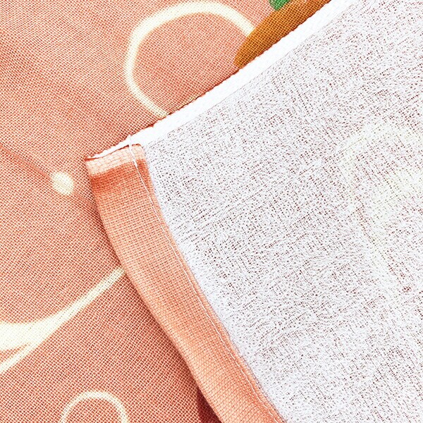 星のカービィ ふわふ和コレクション ガーゼフェイスタオル （1）流水文（リック）