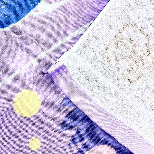 星のカービィ ふわふ和コレクション ガーゼフェイスタオル （3）流水文（クー）