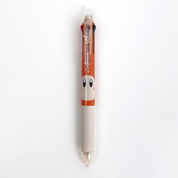 星のカービィ フリクションボール3色スリム ワドルディフェイス ボールペン 文具 日本製