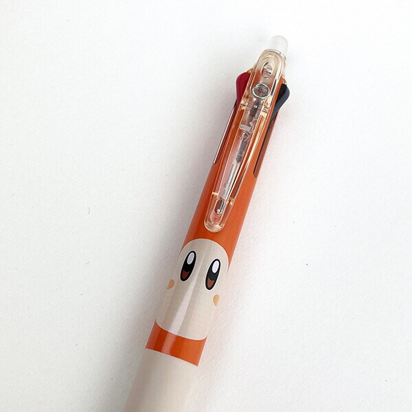 星のカービィ フリクションボール3色スリム ワドルディフェイス ボールペン 文具 日本製