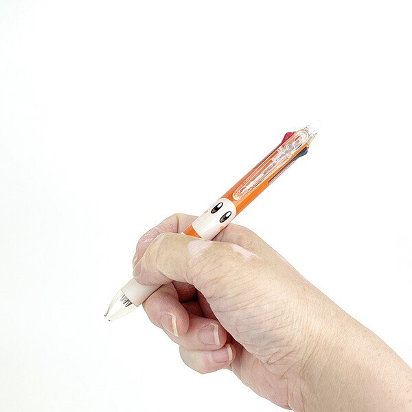 星のカービィ フリクションボール3色スリム ワドルディフェイス ボールペン 文具 日本製