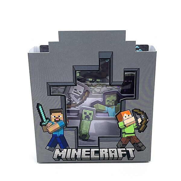 マインクラフト ボックスふせん(B) グレー 文具 マイクラ 日本製