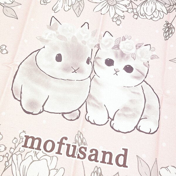 モフサンド mofusand ファブリックポスター M うさにゃん インテリア