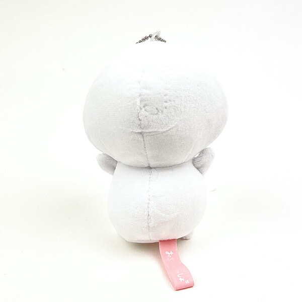 お文具といっしょ 振ると音が鳴るマスコット ぬいぐるみ お文具さん ホワイト
