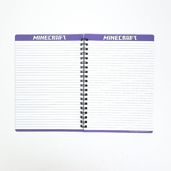 マインクラフト ギミック付きリングノート(ネザーゲート) 文具 マイクラ 日本製