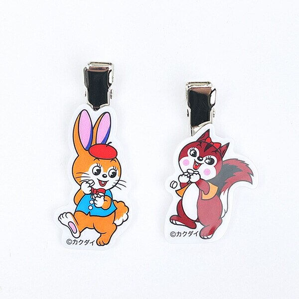 クッピーラムネ アクリルヘアクリップ (2ver)