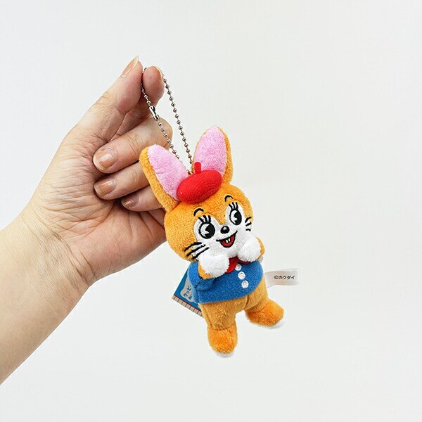 クッピーラムネ クッピー ぬいぐるみマスコット オレンジ