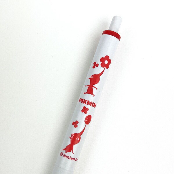 ピクミン ユニボールワン ノック式ゲルインクボールペン(レッド) 文具