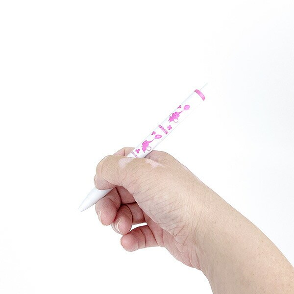 ピクミン ユニボールワン ノック式ゲルインクボールペン(ベビーピンク) 文具