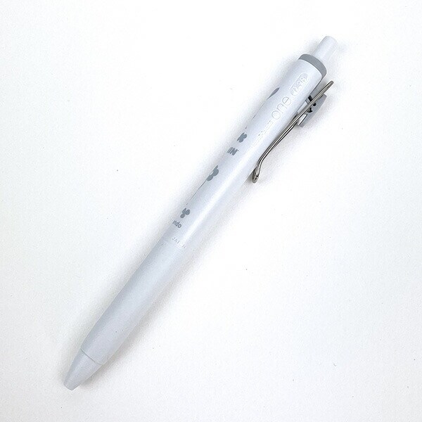 ピクミン ユニボールワン ノック式ゲルインクボールペン(セサミグレー) 文具