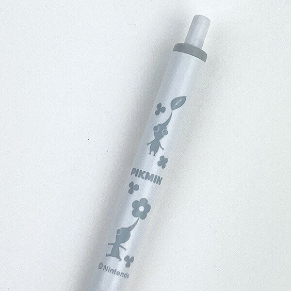 ピクミン ユニボールワン ノック式ゲルインクボールペン(セサミグレー) 文具