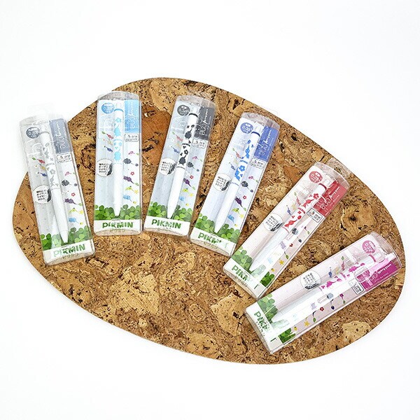 ピクミン ユニボールワン ノック式ゲルインクボールペン(セサミグレー) 文具