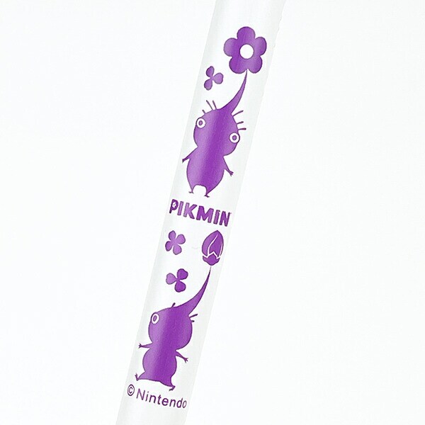 ピクミン ユニボールワン 紫ピクミン(インク色 : パープル) 文具 ボールペン 学校 オフィス