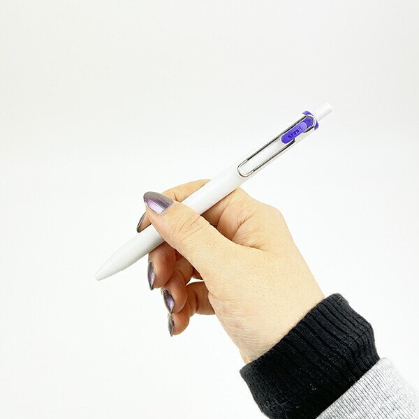 ピクミン ユニボールワン 紫ピクミン(インク色 : パープル) 文具 ボールペン 学校 オフィス