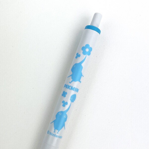 ピクミン ユニボールワン ノック式ゲルインクボールペン(スカイブルー) 文具