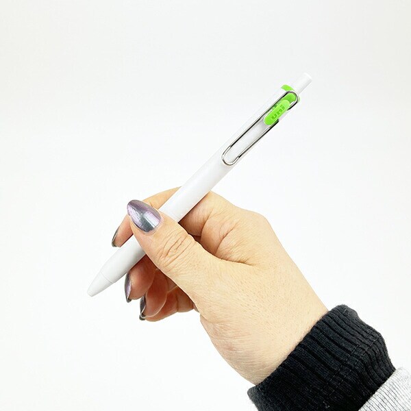 ピクミン ユニボールワン ヒカリピクミン (インク色 : ライムグリーン)文具 ボールペン 学校 オフィス