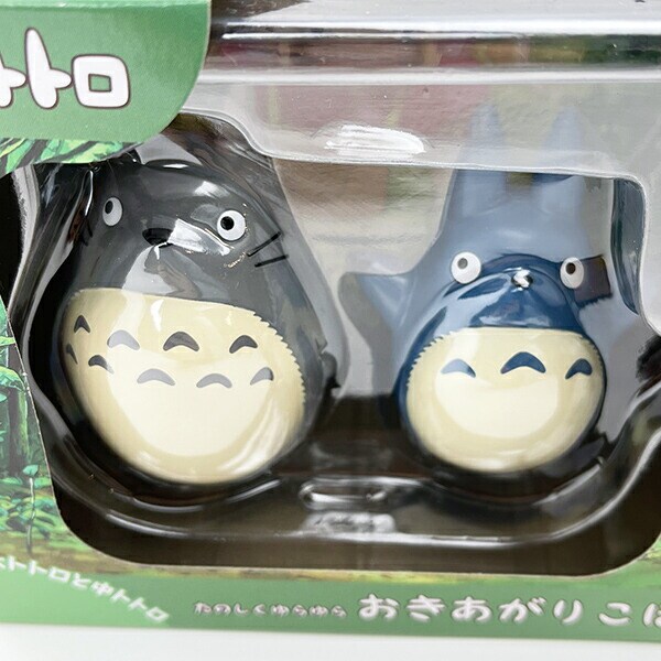 ジブリ となりのトトロ たのしくゆらゆらおきあがりこぼし 大トトロと中トトロ インテリア キッズ