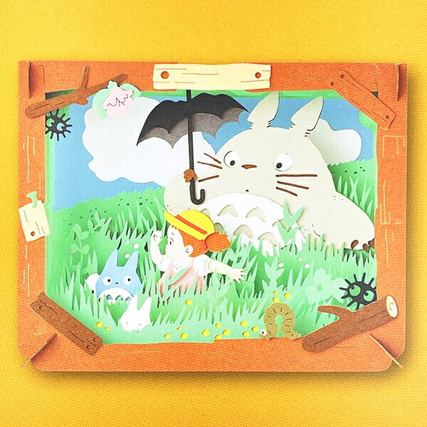 スタジオジブリ となりのトトロ 野原をおさんぽ ペーパーシアター