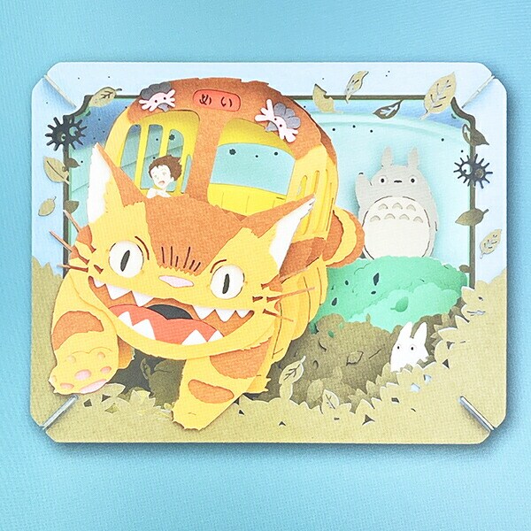 スタジオジブリ となりのトトロ メイを迎えに ペーパーシアター