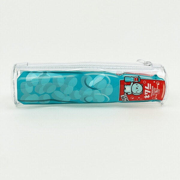 森永ラムネ ラムネボトル クリアポーチ ペンケース 文具