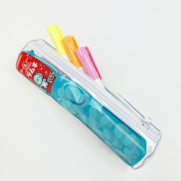 森永ラムネ ラムネボトル クリアポーチ ペンケース 文具