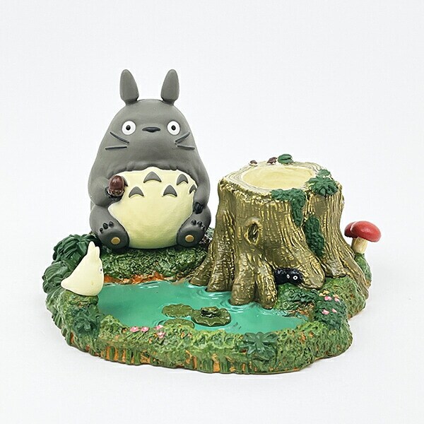 スタジオジブリ となりのトトロ 印鑑＆ペンスタンド トレイ付き